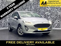 Silver Used 2019 Ford Fiesta Zetec Hatchback | £10,695 (Fair price)