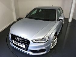 Silver Used 2015 Audi A3 Sportback S-Line Hatchback | £13,450 (Fair price)