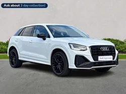 White Used 2022 Audi Q2 Black Edition SUV | £20,457 (Fair price)