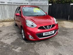 Red Used 2015 Nissan Micra Acenta Hatchback | £8,495 (Fair price)