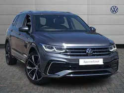Grey Used 2024 VW Tiguan Allspace R-line SUV | £33,990 (A bit pricey)