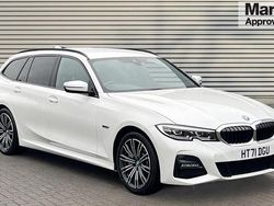 White Used 2022 BMW 330e M Sport Estate | £24,497 (Good price)