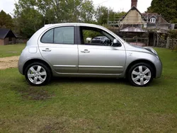 Silver Used 2010 Nissan Micra N-TEC Hatchback | £2,575 (Good price)