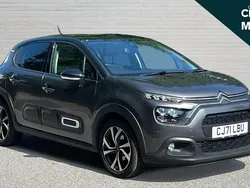 Grey Used 2022 Citroën C3 PureTech Hatchback | £11,593 (Fair price)