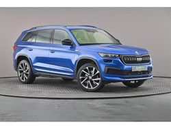 Race blue metallic Used 2022 Skoda Kodiaq SportLine SUV | £31,387 (Fair price)
