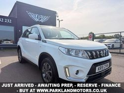 White Used 2019 Suzuki Vitara SZ4 SUV | £7,995 (Fair price)