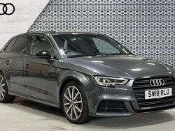 Grey Used 2018 Audi A3 Black Edition Hatchback | £14,812 (Fair price)