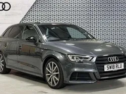 Grey Used 2018 Audi A3 Black Edition Hatchback | £15,190 (Fair price)