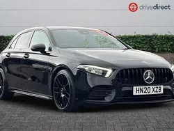 Black Used 2020 Mercedes A180 AMG line Hatchback | £16,495 (Fair price)