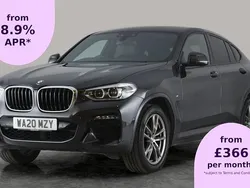 Grey Used 2020 BMW X4 M Sport SUV | £23,646 (Good price)
