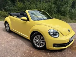 Yellow Used 2013 VW Beetle Design Cabriolet | £9,295 (Fair price)