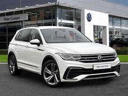 White Used 2023 VW Tiguan R-line Edition SUV | £26,692 (Fair price)