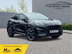 Black Used 2022 Ford Puma Gen-E ST-Line X Hatchback | £13,990 (Fair price)