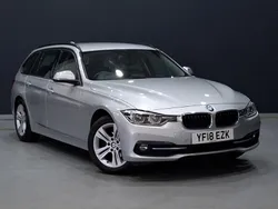 Silver Used 2018 BMW 318 Sport Line Estate | £15,798 (Good price)