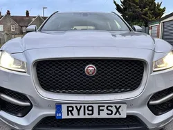 Silver Used 2019 Jaguar F-Pace R-Sport SUV | £11,499