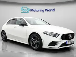 White Used 2019 Mercedes A180 AMG line Hatchback | £14,800 (Fair price)