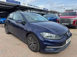 Blue Used 2018 VW Golf VII SE Hatchback | £10,995 (Fair price)