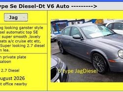 Grey Used 2006 Jaguar S-Type SE Sedan | £1,990 (Fair price)