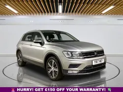 Silver Used 2017 VW Tiguan SE SUV | £12,799 (Good price)
