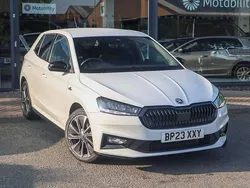 Moon white metallic Used 2023 Skoda Fabia Monte Carlo Hatchback | £15,756 (Fair price)