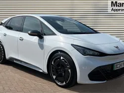 Metallic glacial white Used 2024 Cupra Born e-Boost Hatchback | £24,795 (Fair price)