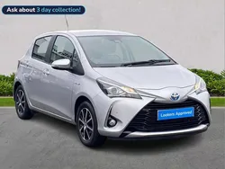 Silver Used 2019 Toyota Yaris Hybrid Hatchback | £12,789 (Good price)