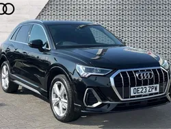 Black Used 2023 Audi Q3 S-Line SUV | £29,952