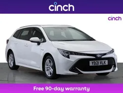 White Used 2021 Toyota Corolla Estate | £14,799 (Fair price)