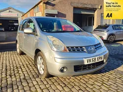 Silver Used 2008 Nissan Note Acenta MPV | £995 (Good price)