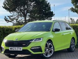 Green Used 2023 Skoda Octavia vRS Estate | £31,995