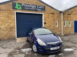 Blue Used 2013 Vauxhall Corsa S Hatchback | £3,195 (Good price)