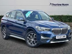 Blue Used 2022 BMW X1 xLine SUV | £23,499 (Good price)