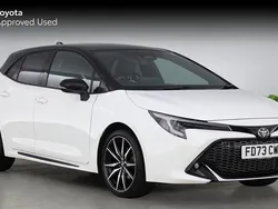White Used 2023 Toyota Corolla Sport Hatchback | £23,495 (A bit pricey)