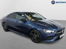 Blue Used 2023 Mercedes CLA220 AMG Line Premium Sedan | £27,599 (Fair price)