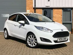 White Used 2016 Ford Fiesta Titanium Hatchback | £5,691 (Fair price)