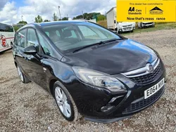 Black Used 2014 Vauxhall Zafira Tourer SRi MPV | £4,780 (Fair price)