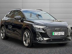 Mythos black Used 2025 Audi Q4 e-tron Black Edition SUV | £37,500
