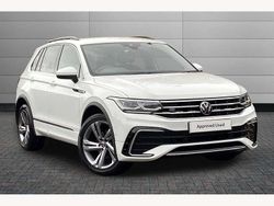 White Used 2023 VW Tiguan R-line Edition SUV | £26,350 (Fair price)
