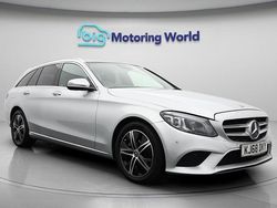Silver Used 2019 Mercedes C200 Premium Plus Estate | £19,000 (Fair price)