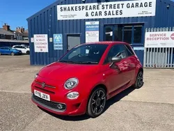 Red Used 2016 Fiat 500 S Hatchback | £5,995 (Fair price)