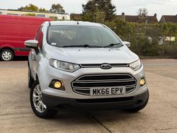 Silver Used 2016 Ford Ecosport Zetec SUV | £5,390 (Fair price)