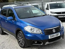 Blue Used 2014 Suzuki SX4 S-Cross SZ5 SUV | £3,495 (Fair price)
