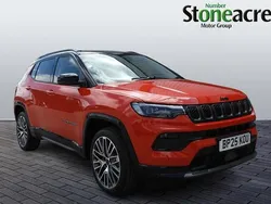 Red New 2025 Jeep Compass Altitude SUV | £27,495 (Fair price)