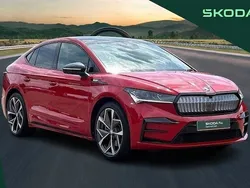 Red Used 2023 Skoda Enyaq iV vRS SUV | £29,650 (Good price)