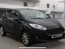 Black Used 2017 Ford Fiesta Titanium Hatchback | £3,895 (Good price)