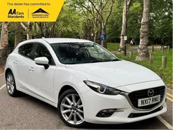 White Used 2017 Mazda 3 Inclusive Hatchback | £8,995 (Fair price)