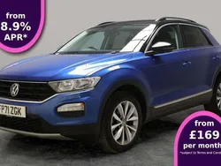 Blue Used 2022 VW T-Roc Design SUV | £14,404 (Good price)