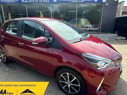 Red Used 2018 Toyota Yaris Hatchback | £8,950 (Fair price)