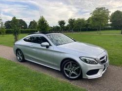 Silver Used 2017 Mercedes C220 AMG Line Premium Plus Coupe | £12,490 (Fair price)