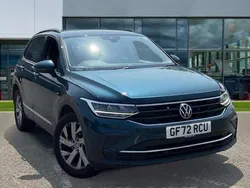 Blue Used 2022 VW Tiguan Life SUV | £19,833 (Fair price)